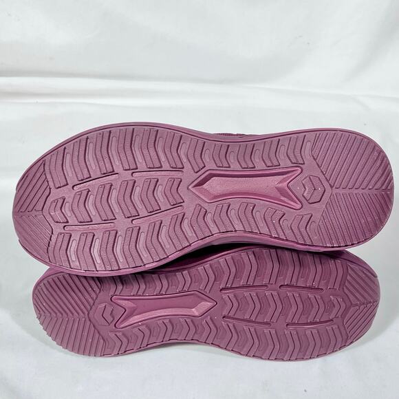 Feethit Blade Running Shoes Men 7.5 (40) Burgundy Non-Slip Slip On Sneakers New - Picture 6 of 9